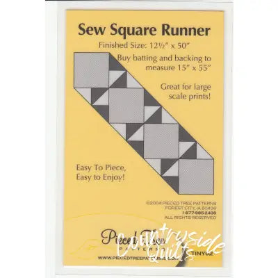 Sew Square Runner