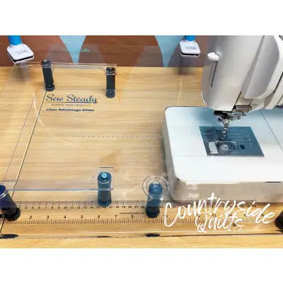 Sew Steady 12in x 20 in Clear Advantage Glider