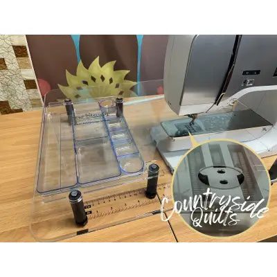 Sew Steady Clear Ruler Work Glider 12in x 20in