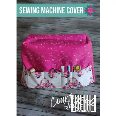 Sewing Machine Cover Postcard Pattern