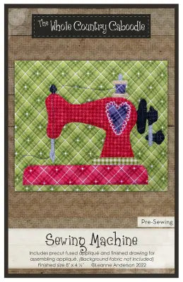 Sewing Machine Precut Fused Applique Pack
