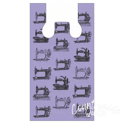 Sewing Machines Plastic Bag Lavender 12in x 7in x 22in 1000ct
