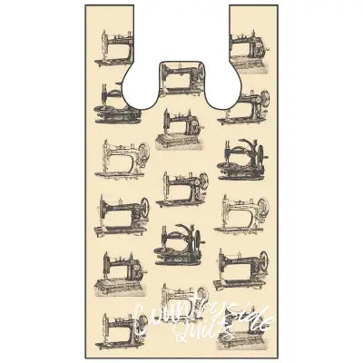 Sewing Machines Plastic Bag Tan 12in x 7in x 22in 1000ct