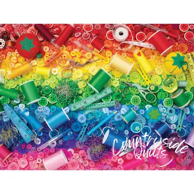 Sewing Rainbow 500pc Puzzle