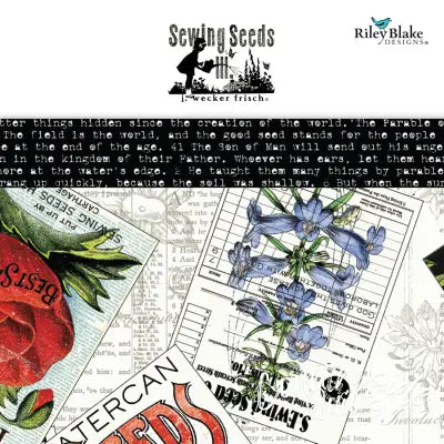 Sewing Seeds III 10in Squares, 42pcs/bundle