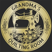Sewing Sign - Personalized Metal for Quilting Room Decor