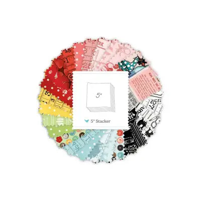She Who Sews–The Maker 5in Squares, 42pcs/bundle
