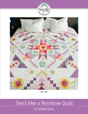 She's Like a Rainbow BOM Quilt