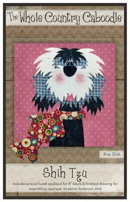 Shih Tzu Precut Applique