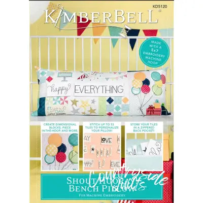 Shout Hooray! Bench Pillow