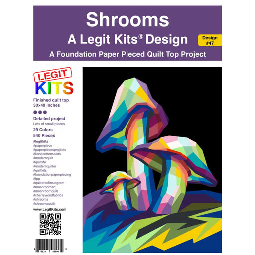 Shrooms Quilt Kit QK047