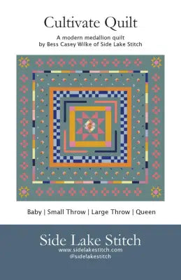 Side Lake Stitch Cultivate Quilt Pattern