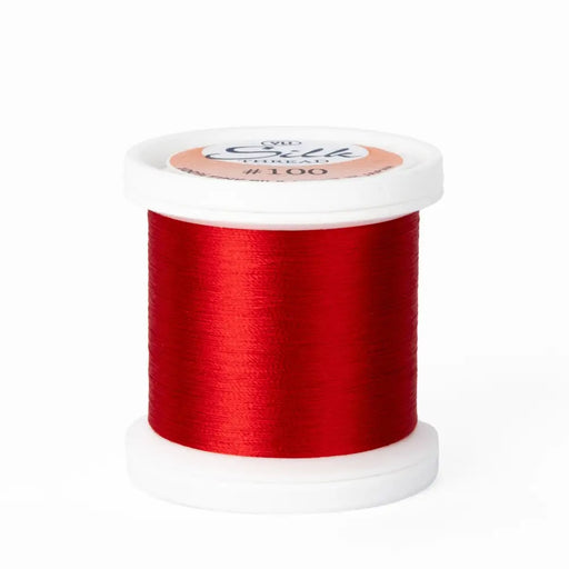 Silk #100 - 202 Bright Red Spool Thread 202-10-202