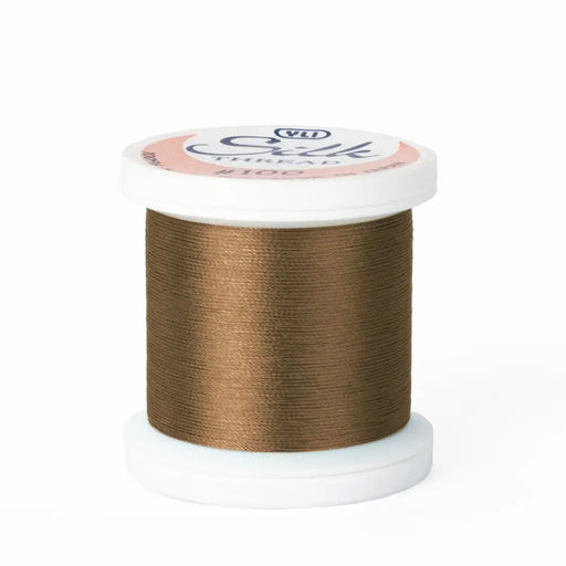 Silk #100 - 223 Leather Brown Spool Thread 202-10-223