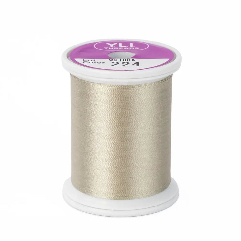 Silk #100 - 224 Taupe Beige Spool Thread 18-1-224