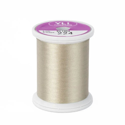 Silk #100 - 224 Taupe Beige Spool Thread 18-1-224