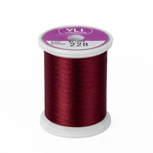 Silk #100 - 228 Wine Red Spool Thread 18-1-228