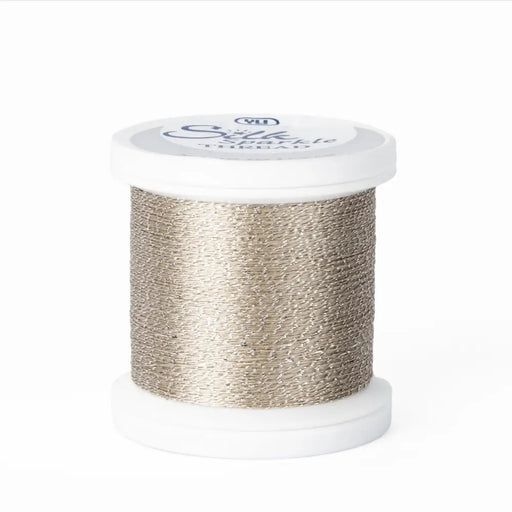 Silk #100 - S24 Light Silver Sparkle Spool Thread 202-0M-S24