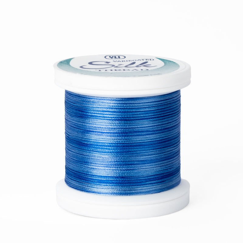 Silk #100 - 05V Variegated Blue Spool