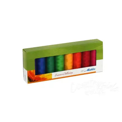 Silk Finish Cotton Thread Set 8 Spools Summer