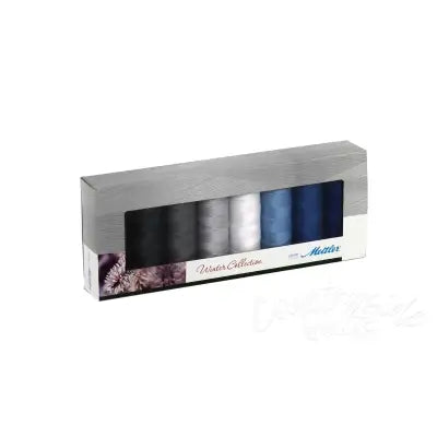 Silk Finish Cotton Thread Set 8 Spools Winter