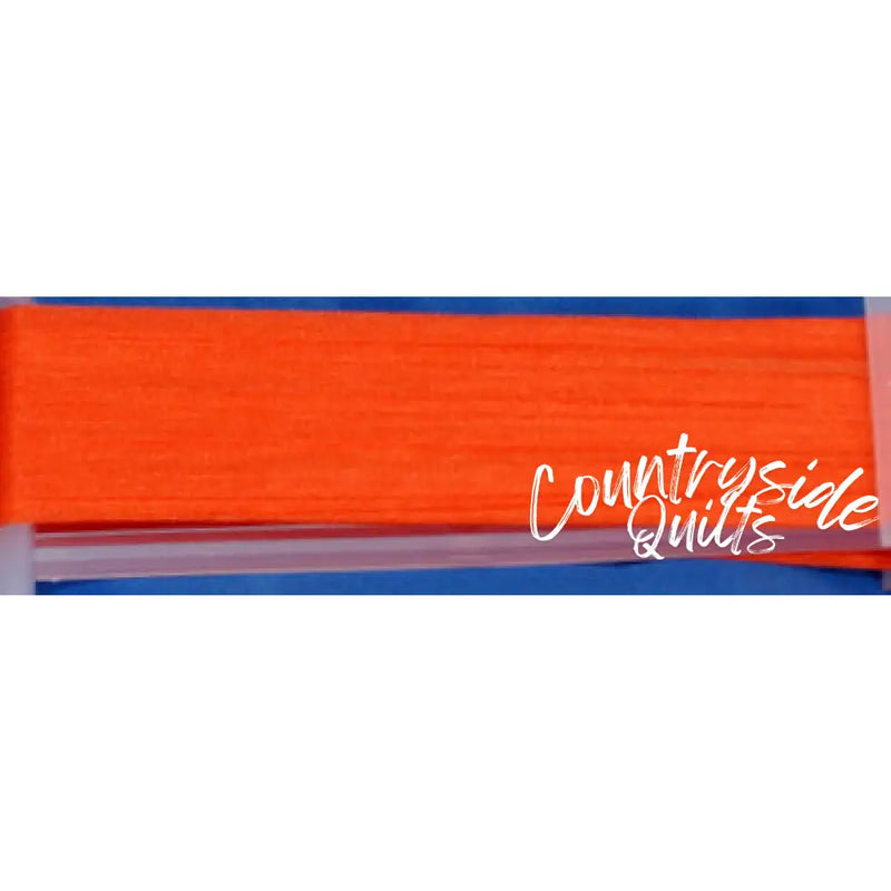 Silk Ribbon 4mm #041 - Hot Orange