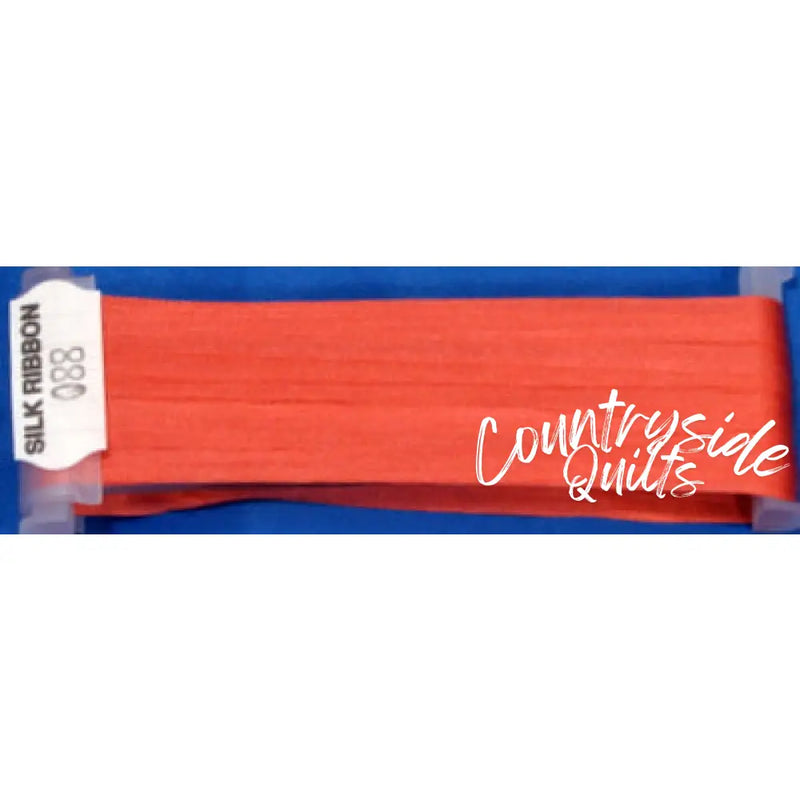 Silk Ribbon 4mm #086 - Burnt Sienna