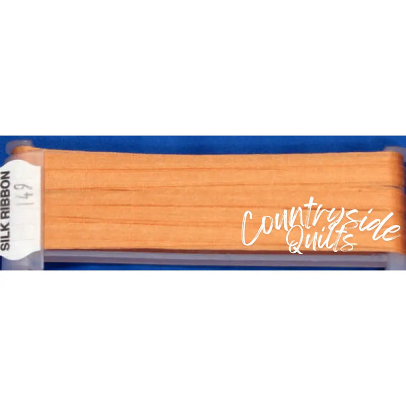 Silk Ribbon 4mm #149 - Apricot