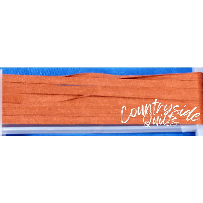 Silk Ribbon 4mm #150 - Russet Brown