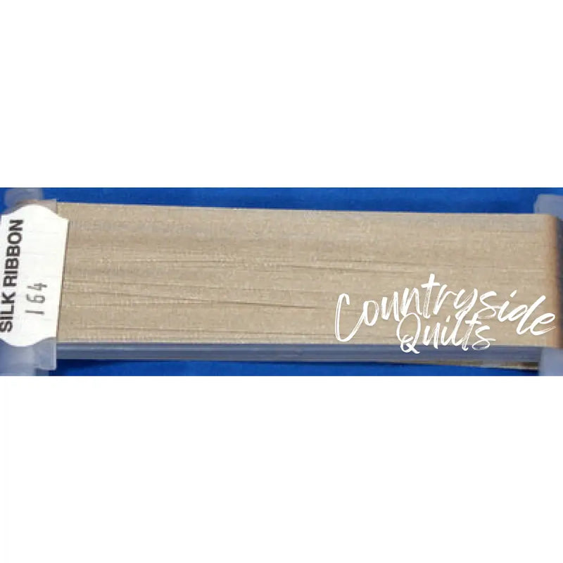 Silk Ribbon 4mm #164 - Roasted Almond