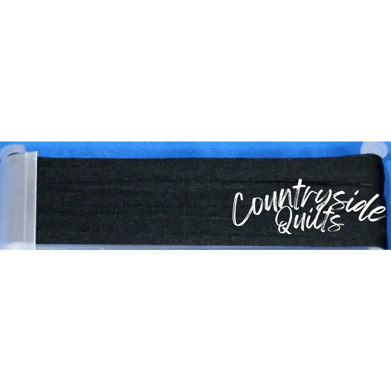 Silk Ribbon 7mm #004 - Black