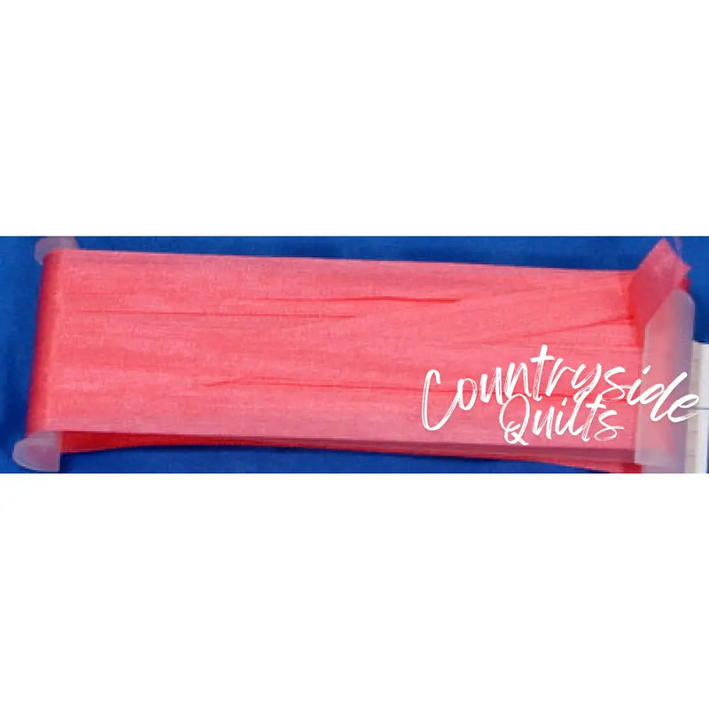 Silk Ribbon 7mm #025 - Salmon Pink