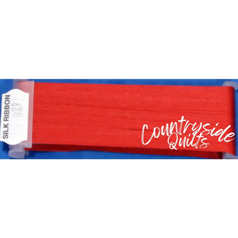 Silk Ribbon 7mm #089 - Scarlett