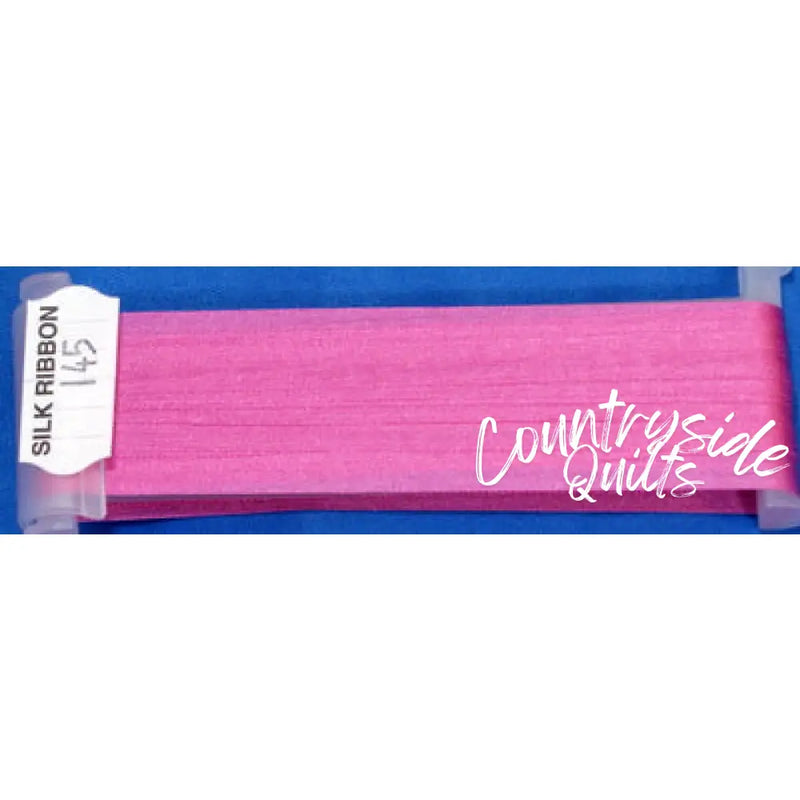 Silk Ribbon 7mm #145 - Fuschia