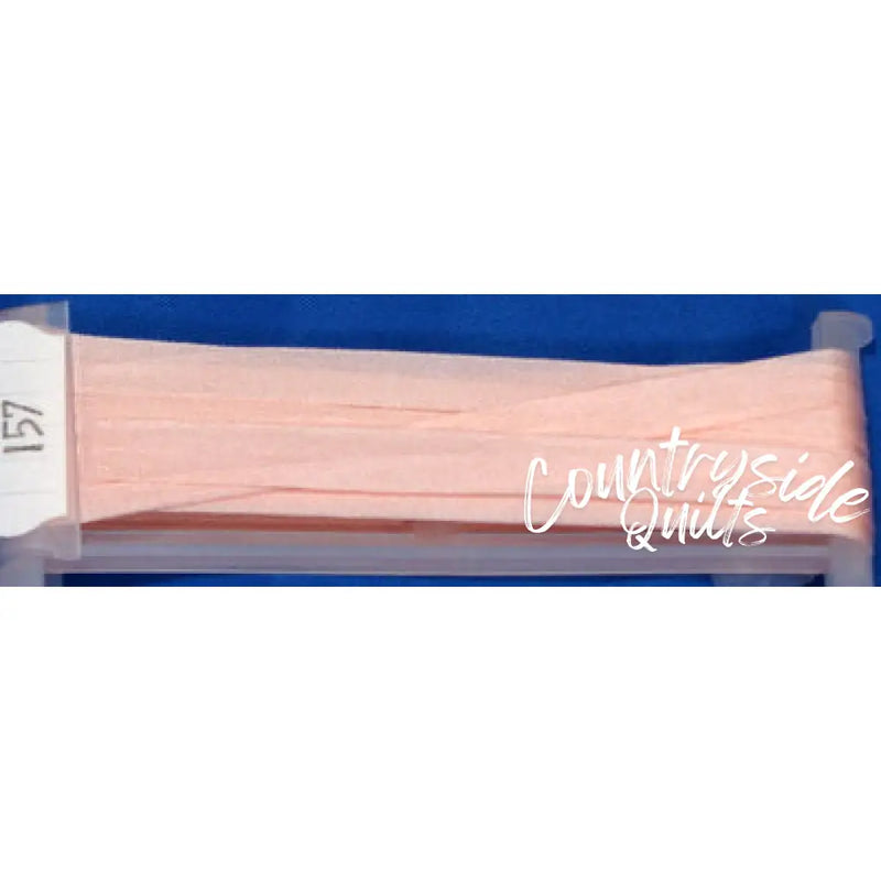 Silk Ribbon 7mm #157 - Pale Pink