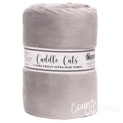 Silver 3 Yard 110in Cuddle Cut