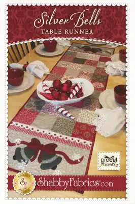 Silver Bells Table Runner