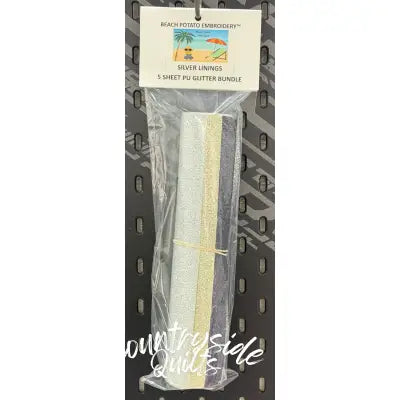 Silver Linings Glitter Sheet Bundle 5pk