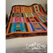 Simple Courthouse Steps Quilt Pattern 739406408898