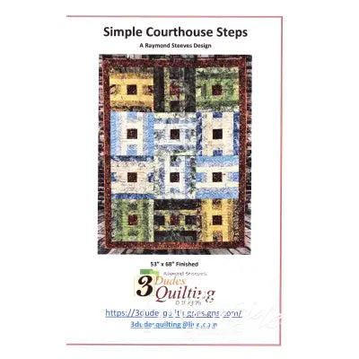 Simple Courthouse Steps Quilt Pattern