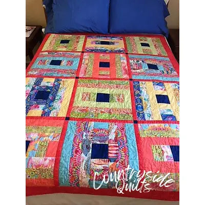 Simple Courthouse Steps Quilt Pattern