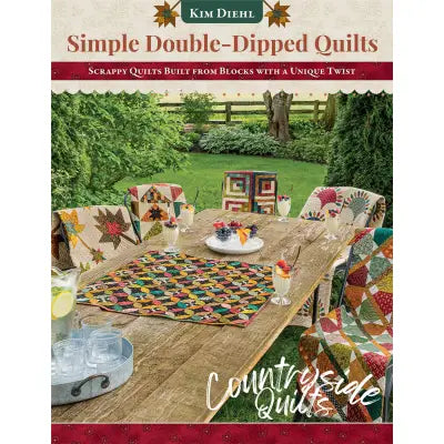 Simple Double Dipped Quilts Scrappy Quilts Built From Blocks With A Unique Twist