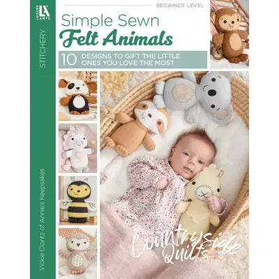 Simple Sewn Felt Animals