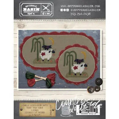 Simply Scalloped Mats Thru the Year June