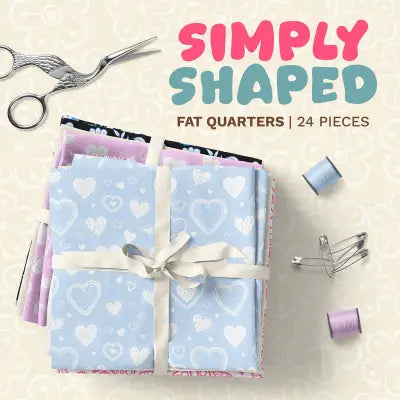 Simply Shaped Fat Quarter Pack - 24 FQs