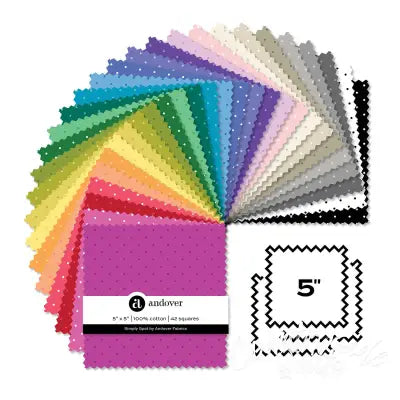 Simply Spot 5 Inch Square 42 Cuts Each