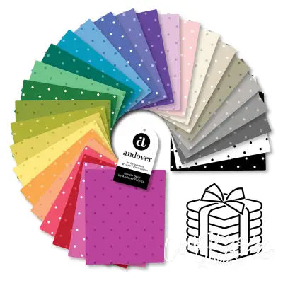 Simply Spot Fat Quarter Bundle 28 Cuts Each