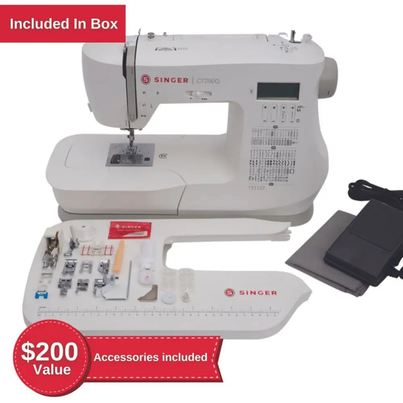 SINGER® C7290Q Sewing & Quilting Machine with Extension