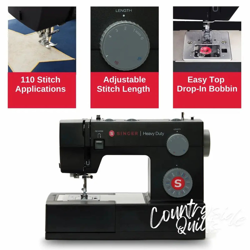 SINGER® Heavy Duty 4432 Black Sewing Machine - Special