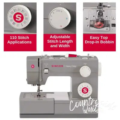 SINGER® Heavy Duty 6380 Sewing Machine with Extension Table